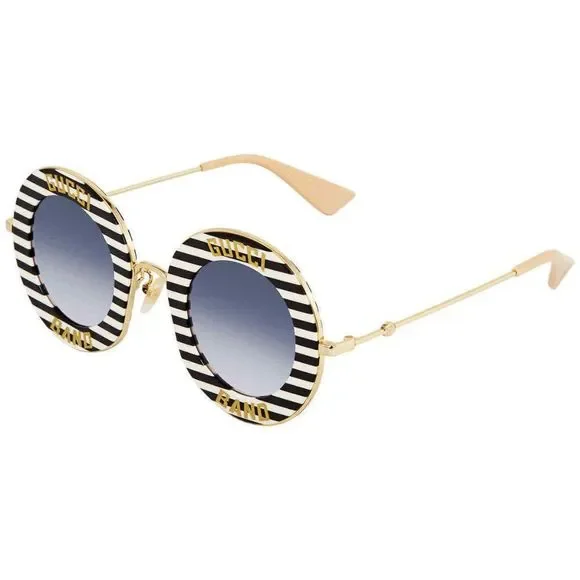 Gucci | Accessories | New Gucci Blue And Gold Round Womens  display picture 3